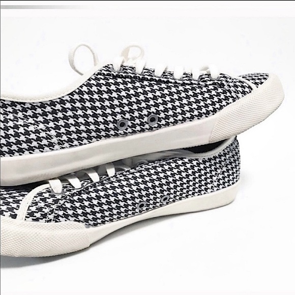 SeaVees x JCrew. Monterey houndstooth sneakers - Picture 1 of 5